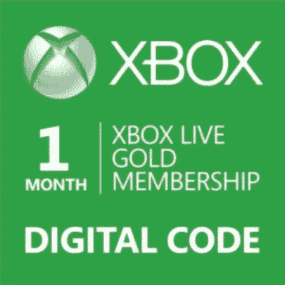 xbox live gold membership 1 month